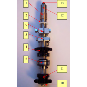 Pacesetter Main Shaft Exploded View